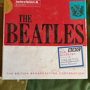 The Beatles Vinyl Box Set - Red, White, Teal Accent